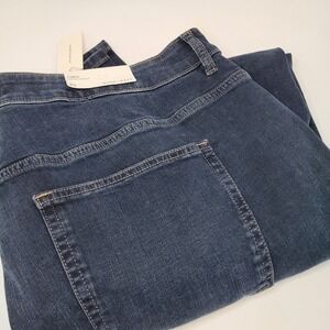 NEW Warp + Weft ORD Chicago Straight Fit Jeans Mens 42x32 Indigo‎ Blue Denim